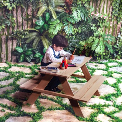 Dış Mekan Çocuk Piknik Masası ve Oturağı